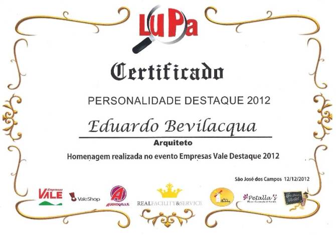 Personalidade Destaque 2012