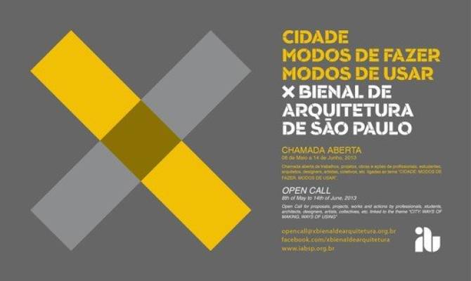 X Bienal de Arquitetura de São Paulo