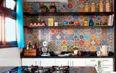 30 cozinhas pequenas e coloridas