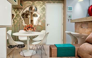 Apartamento de apenas 37 m² tem dois confortáveis dormitórios