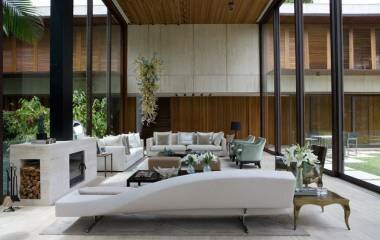 Varandas integradas com a sala